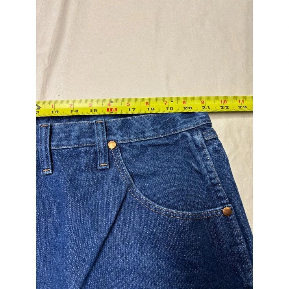 Wrangler Men Jeans 31MWZDN Dark Wash Relaxed Fit Cotton‎ 44x34